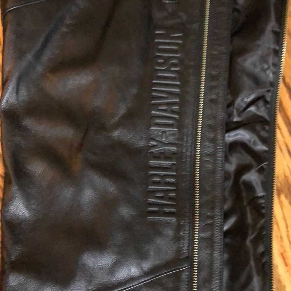 Harley-Davidson Leather Chaps Excellent Condition